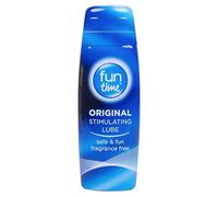 Fun Time Lubrifiant naturel classique, sans alcool, à base d'eau, bleu, 75 ml