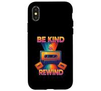Fun Times Be Kind and Rewind Mixtape Throwback Vibe Coque pour iPhone X/XS