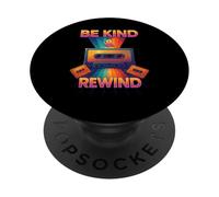 Fun Times Be Kind and Rewind Mixtape Throwback Vibe PopSockets PopGrip Adhésif