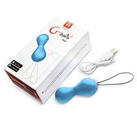 Fun Toys Boules de Geisha avec App en Silicone Bleu 8,2 X 3,1 cm