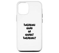 Fun Twerking Hard Or Hardly Twerking? Silly Dance Joke Coque pour iPhone 12/12 Pro
