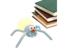 Fun Veilleuse décorative LED Pieds articulés Décorations d'araignée | Petite veilleuse de forme changeante pour enfants, table de chevet, maison, chambre, salon, cuisine, Noël
