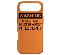 Fun Warning Design Philosopher Philosophy Teacher Coque pour iPhone Air