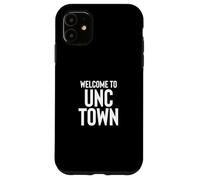 Fun Welcome to UNC Town Old Millennial Gen X Coque pour iPhone 11