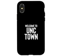 Fun Welcome to UNC Town Old Millennial Gen X Coque pour iPhone X/XS
