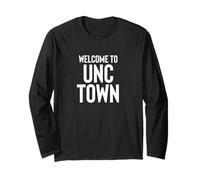 Fun Welcome to UNC Town Old Millennial Gen X Manche Longue