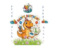 Fun with Baby Dinos: Learn to Draw, Spell & Color Happy Dinosaurs: Step-by-Step Drawing, Spelling and Coloring Book for Kids Ages 5-8 | Fun Birthday Gift and Educational Dinosaur Activity Book