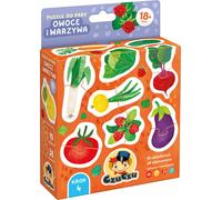 Fun with CzuCzu : Fruit and Vegetable Pairing Puzzle - développez l'imagination et la logique de votre enfant !