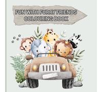 Fun With Furry Friends - Colouring Book: Bring these 50 adorable animals to life with your favorite colours - grab your copy today and start your colorful adventure!