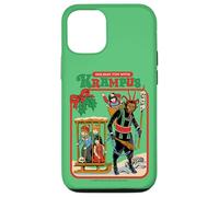 Fun with Krampus Christmas Retro Vintage Funny Adult Humor Coque pour iPhone 12/12 Pro