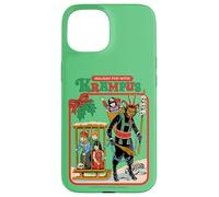 Fun with Krampus Christmas Retro Vintage Funny Adult Humor Coque pour iPhone 15