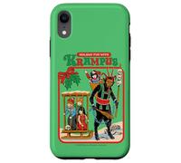 Fun with Krampus Christmas Retro Vintage Funny Adult Humor Coque pour iPhone XR