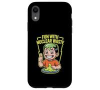Fun With Nuclear Waste Funniest Dark Humor Radioactive Coque pour iPhone XR