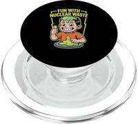 Fun With Nuclear Waste Funniest Dark Humor Radioactive PopSockets PopGrip pour MagSafe