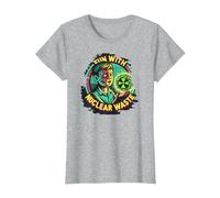 Fun with Nuclear Waste Funny Dark Humour Vintage Horror Movie T-Shirt