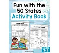 Fun With the 50 States Activity Book: Explore U.S. Geography with Maps, Puzzles, Coloring, and Games