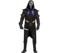 Fun World Costume de visage de fantôme Dead By Daylight pour homme, taille unique, multicolore
