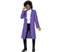 Costume Déguisement Prince Purple Rain Pop Star Pour hommes Musique Célébrité Années 80