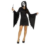 Fun World Costume glamour pour adulte, visage de fantôme, taille S