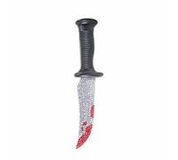 Fun World Couteau bling-bling visage fantôme