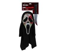 Fun World Ghost Face Ensemble d'accessoires de costume avec masque et couteau Multicolore