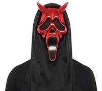 Fun World Masque de diable chromé Ghost Face