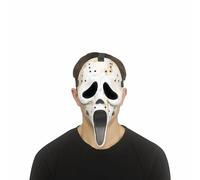 Fun World Masque de hockey effet vieilli Ghost Face