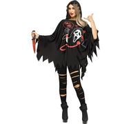 Fun World Poncho à capuche sous licence officielle pour adulte, taille unique