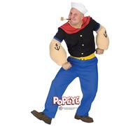 Fun World Popeye Le Marin Homme Vintage Cartoons Adulte Halloween Costume 102724