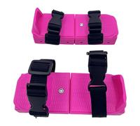 Funabridge Patins à neige pour jeunes, chaussures de patinage à glace réglables, faciles à apprendre, patins d'extérieur anti-chute, 21,6 x 5,8 x 16,3 cm