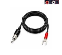 Funayama Fil de terre enfichable pour platine vinyle Technics SL-BD21 SL-BD3 SL-QL5 SL-6 - Arrête le bourdonnement - 1,5 m
