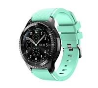 FunBand 22mm Bracelet Compatible avec Galaxy Watch 3 45mm, Bande de Remplacement en Silicone Souple Sport Strap pour Gear S3 Frontier/S3 Classic/Galaxy Watch 46mm/Huawei Watch GT2 Pro Smart Watch
