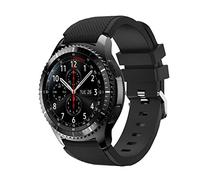 FunBand 22mm Bracelet Compatible avec Galaxy Watch 3 45mm, Bande de Remplacement en Silicone Souple Sport Strap pour Gear S3 Frontier/S3 Classic/Galaxy Watch 46mm/Huawei Watch GT2 Pro Smart Watch