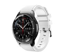 FunBand 22mm Bracelet Compatible avec Galaxy Watch 3 45mm, Bande de Remplacement en Silicone Souple Sport Strap pour Gear S3 Frontier/S3 Classic/Galaxy Watch 46mm/Huawei Watch GT2 Pro Smart Watch