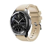 FunBand 22mm Bracelet Compatible avec Galaxy Watch 3 45mm, Bande de Remplacement en Silicone Souple Sport Strap pour Gear S3 Frontier/S3 Classic/Galaxy Watch 46mm/Huawei Watch GT2 Pro Smart Watch