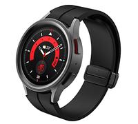 FunBand Bracelet Compatible avec Samsung Galaxy Watch 5 - Bracelet magnétique de Remplacement 20mm en Silicone Souple pour Sports et Smart Watch 4 et 44mm