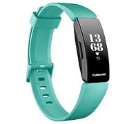FunBand Compatible avec Fitbit Inspire & Fitbit Inspire HR Bracelet, Bande en Silicone Souple Sangle de Remplacement Reglables Sport Accessorie pour Montre Connectée Fitbit Inspire & Inspire HR