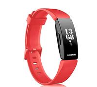 FunBand Compatible avec Fitbit Inspire & Fitbit Inspire HR Bracelet, Bande en Silicone Souple Sangle de Remplacement Reglables Sport Accessorie pour Montre Connectée Fitbit Inspire & Inspire HR