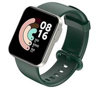 FunBand Compatible avec Xiaomi Mi Watch Lite/Redmi Watch Lite, bracelet de rechange en silicone souple Fitness Sports Bracelet de rechange en silicone pour Xiaomi Mi Watch Lite/Redmi Watch Lite, Vert