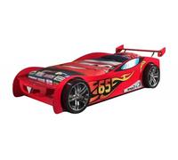 Vipack Funbeds Lit Voiture Le Mans Rouge + Matelas