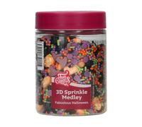 FunCakes 3D Sprinkle Medley, Décorations en Sucre, Faboolous Halloween, 70g