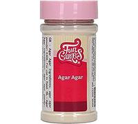 FunCakes Agar Agar: Substitut de gélatine végétalien, liant de base végétale. 50 grammes