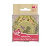 FunCakes Caissettes à Cupcakes Dino: Parfait pour cupcakes à thème Dino, Cupcakes et plus, décoration de gâteaux, pk / 48
