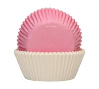 FunCakes Baking Cups Light Rose/Blanc: Parfait pour tous les cupcakes, Cupcakes and more, Décoration de gâteaux pk/48