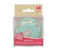 FunCakes Caissettes à Cupcakes Licorne: Parfait pour cupcakes, cupcakes et plus sur le thème de la licorne, décoration de gâteaux, pk / 48