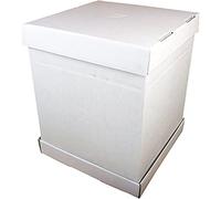 FunCakes Boîte à gâteau Blanche 37 x 37 x 45 cm