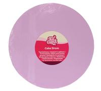 FunCakes Cake Drum Round Ø25 cm - Pastel Purple: Support à Gâteau Rond, Plateau de Présentation pour Gâteaux en Carton, 12 MM, Lot de 1.