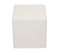 FunCakes Cake Dummy Cube - Gâteaux Polystyrène Carré: Décoration de gâteaux, dummy réutilisable, Faire le dummy carré parfait, 10x10x10 cm