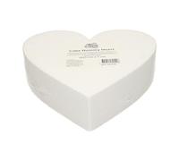 FunCakes Cake Dummy Heart, en Polystyrène, Ø 25x7 cm, 2 Pièces