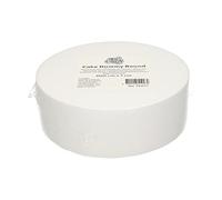 FunCakes Cake Dummy Round: Cake decorating, Reusable dummy, Make the perfect round dummy, Ø20 cm x 7 cm, White